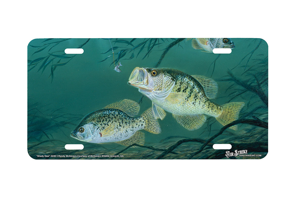 Airstrike® Fishing License Plates 5286-Upward