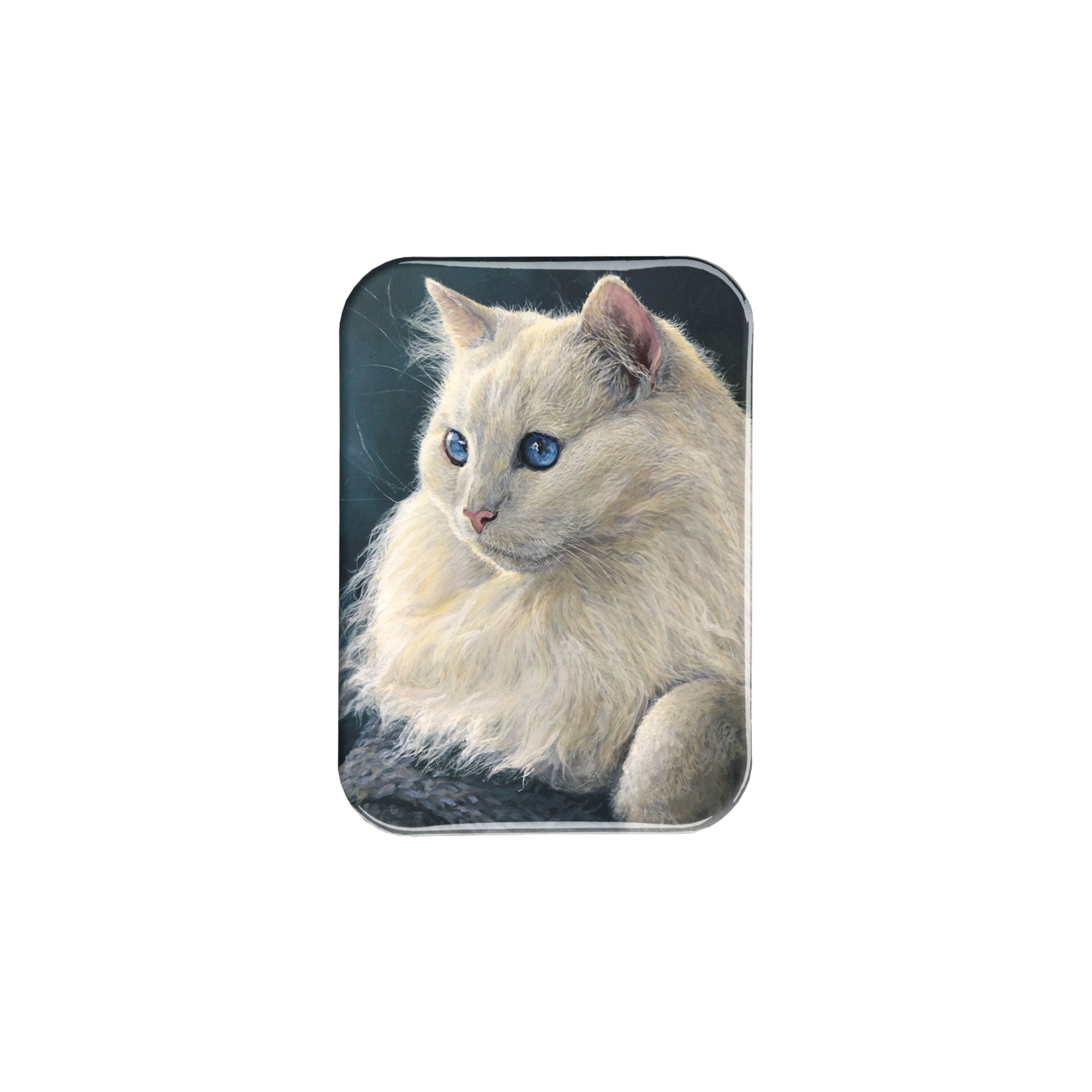 "Carolyn's Cat" - 2.5" X 3.5" Rectangle Fridge Magnets