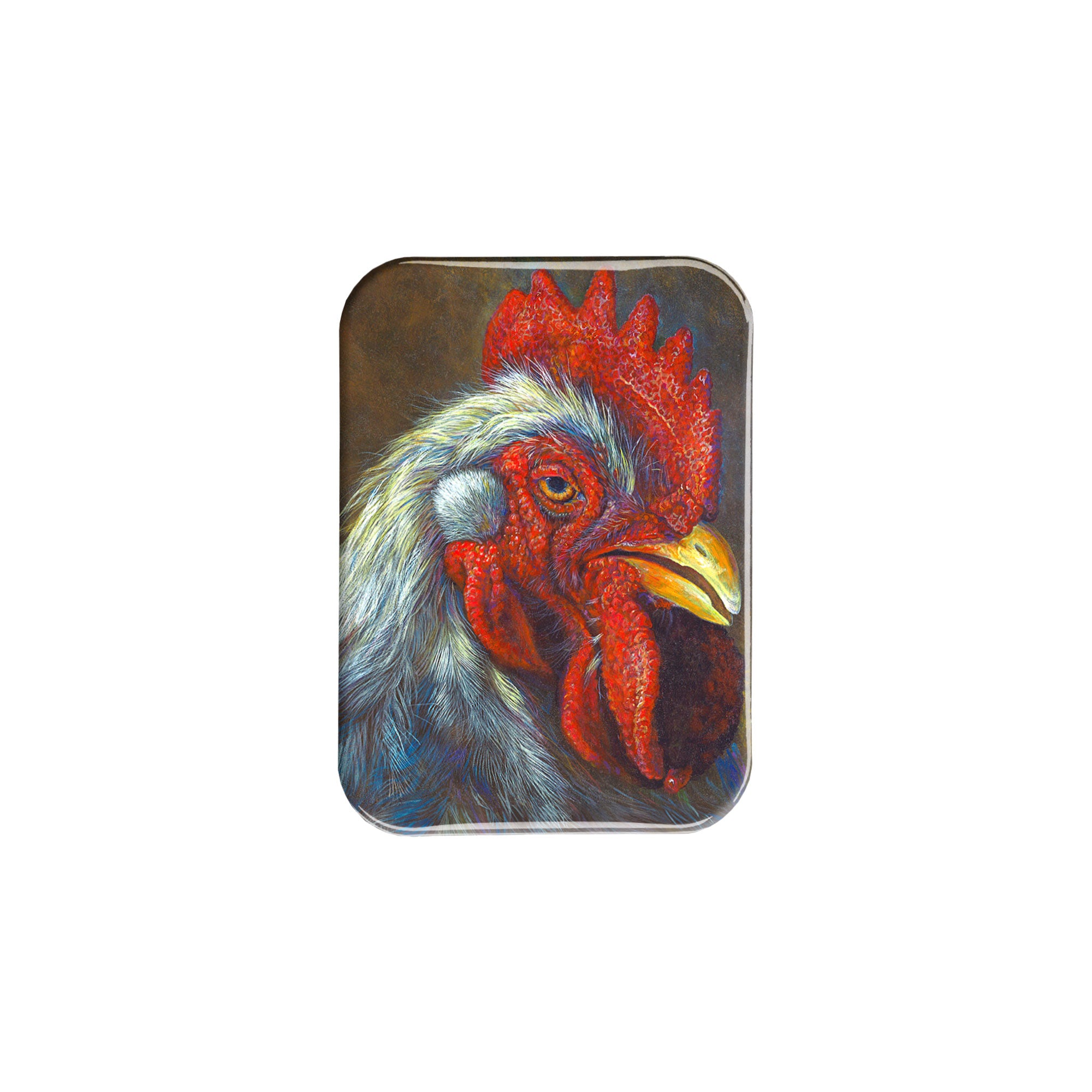 "Rooster" - 2.5" X 3.5" Rectangle Fridge Magnets