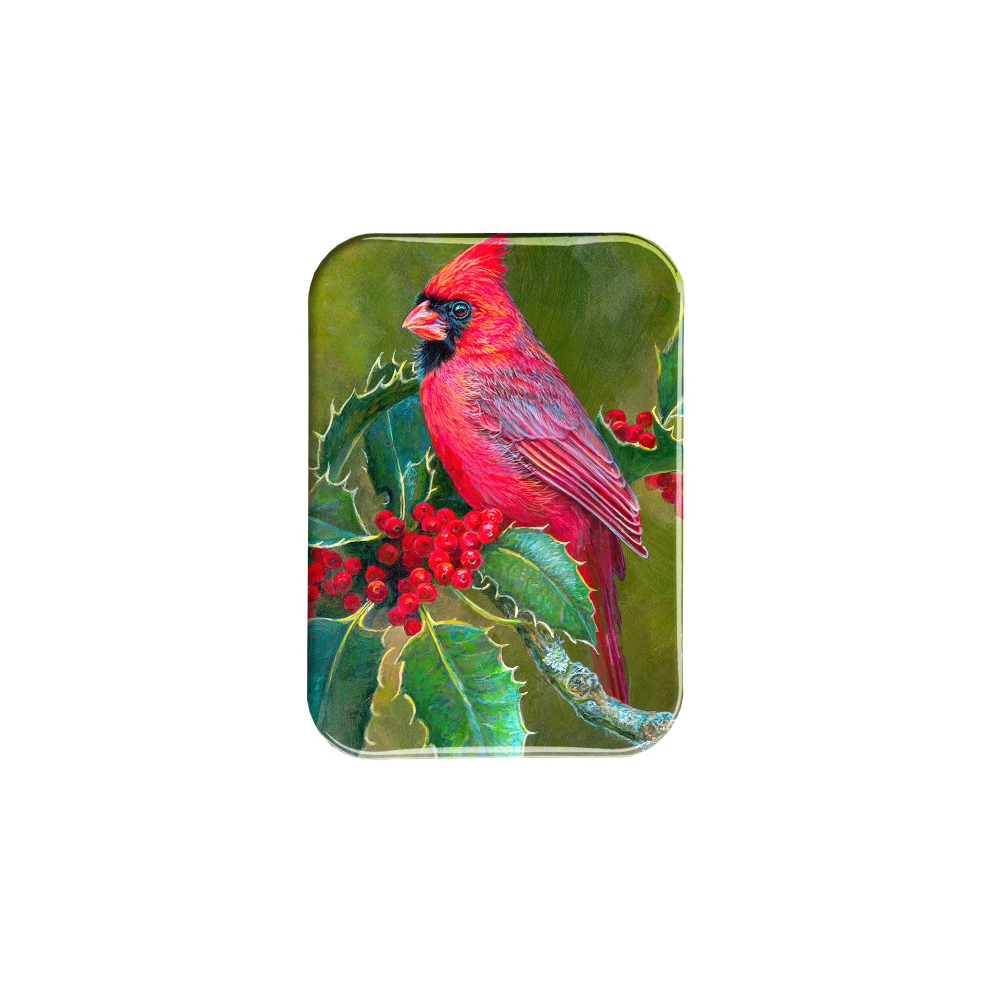 "Cardinal 02" - 2.5" X 3.5" Rectangle Fridge Magnets