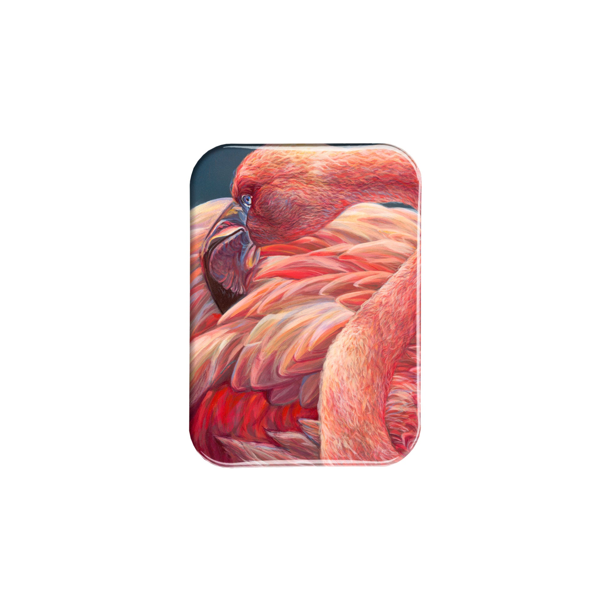 "Flamingo" - 2.5" X 3.5" Rectangle Fridge Magnets