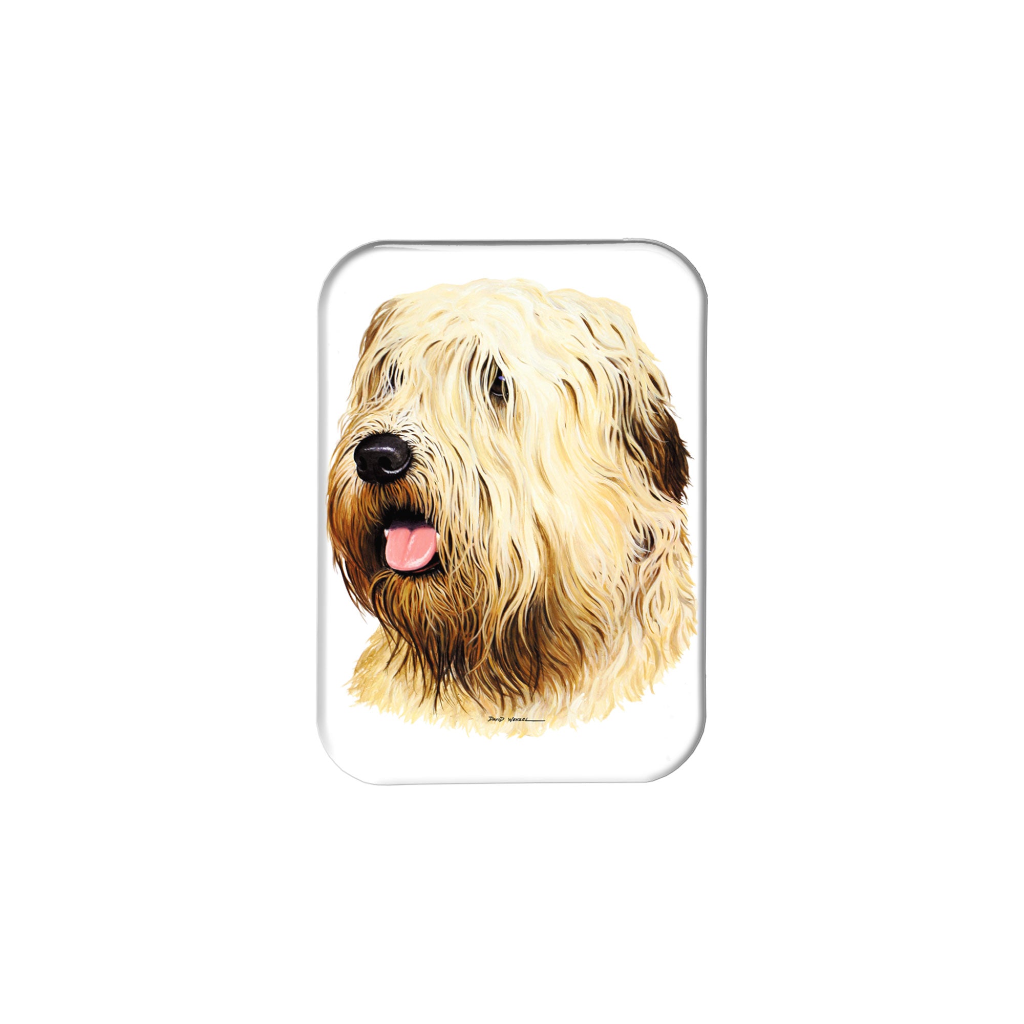 "Wheaten Terrier" - 2.5" X 3.5" Rectangle Fridge Magnets