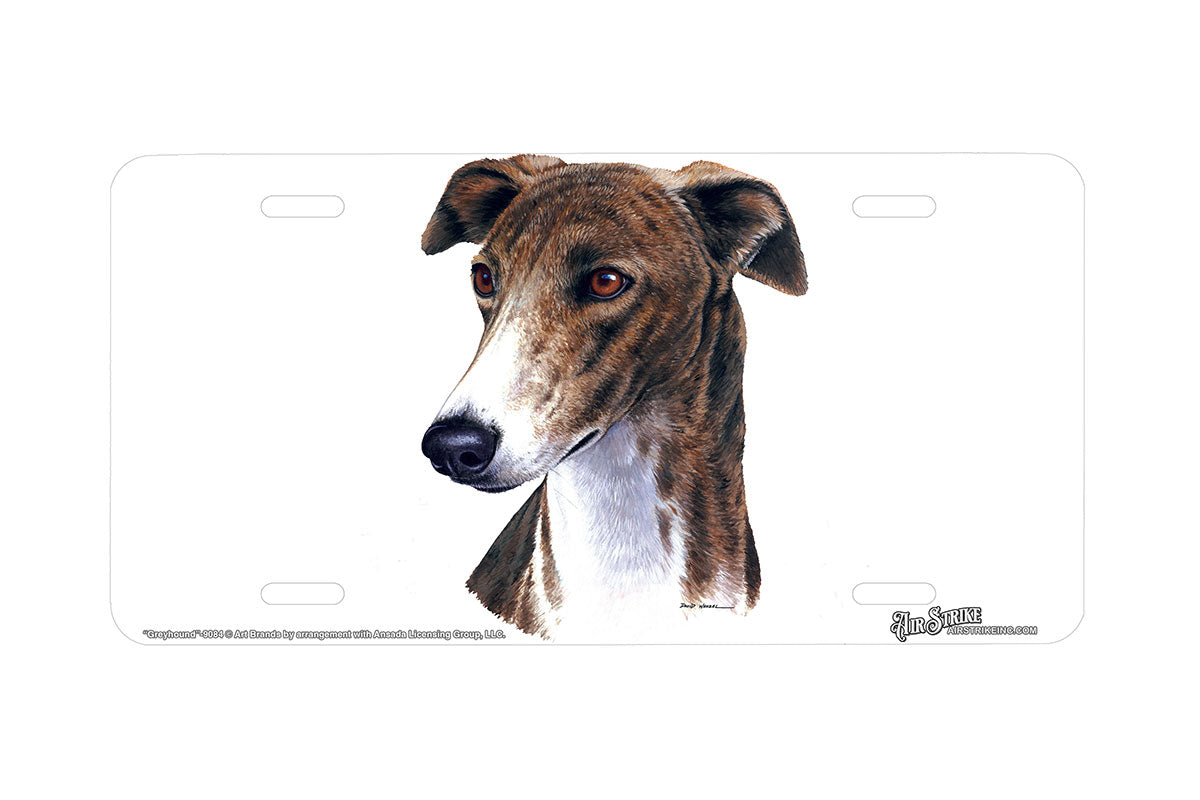 "Greyhound" - Decorative License Plate