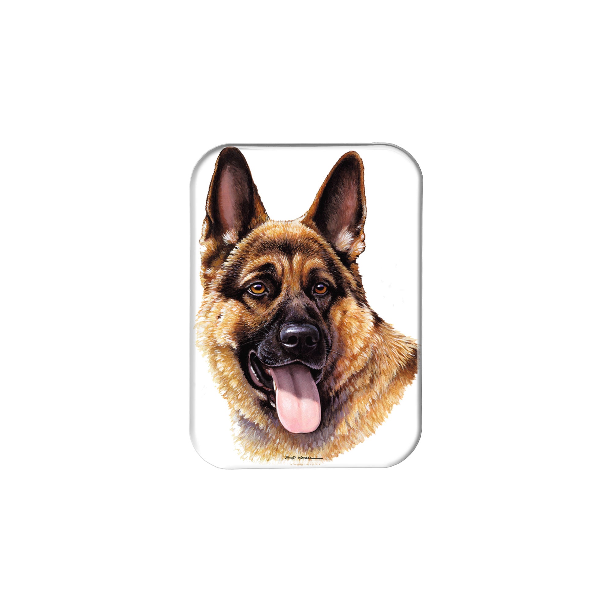 "German Shepherd" - 2.5" X 3.5" Rectangle Fridge Magnets