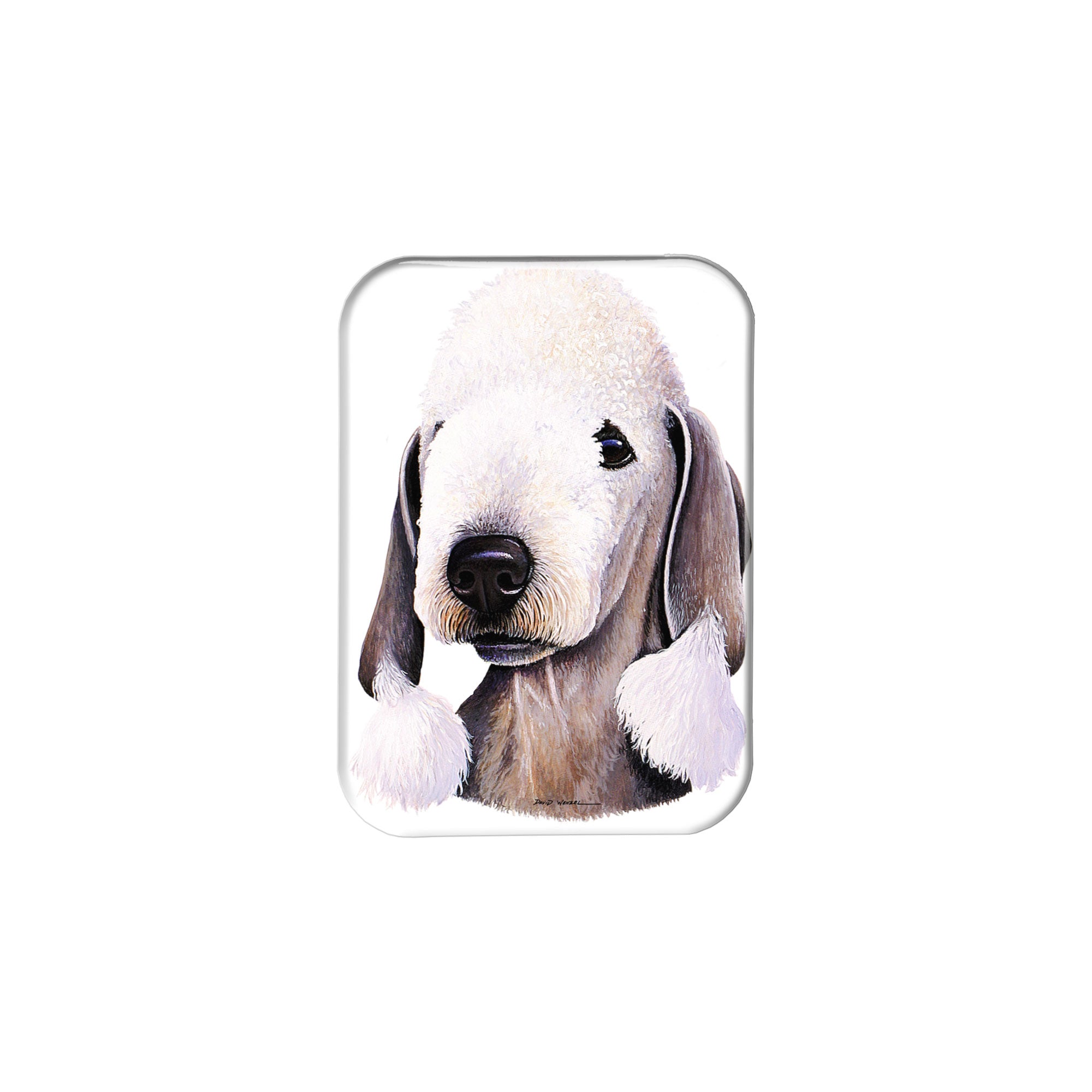 "Bedlington Terrier" - 2.5" X 3.5" Rectangle Fridge Magnets